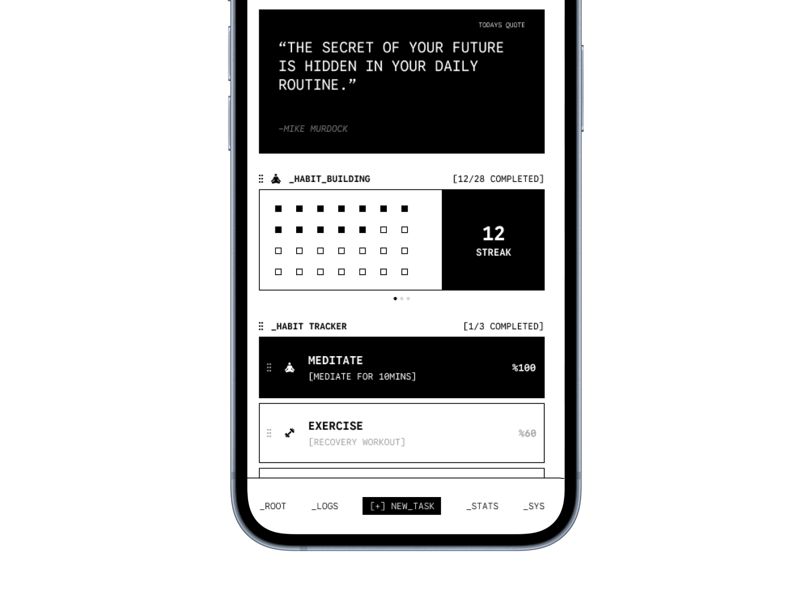 Habit Tracking & Motivation Layer